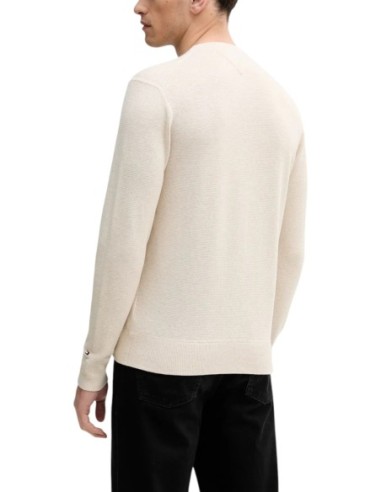 Tommy Hilfiger Pull Homme beige – Style moderne