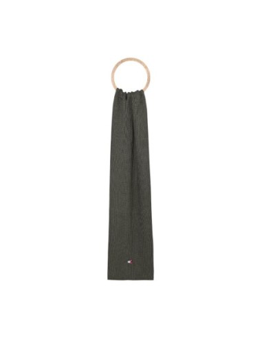 Tommy Hilfiger Écharpe Homme verte – Style moderne