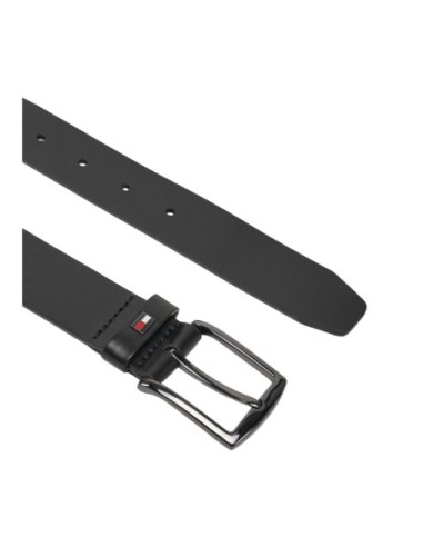Tommy Hilfiger Ceinture Homme noire – Cuir véritable