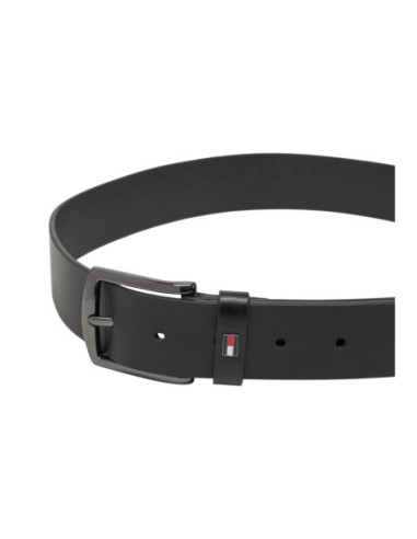 Tommy Hilfiger Ceinture Homme noire – Cuir véritable