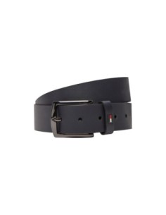 Tommy Hilfiger Ceinture Homme bleue – Cuir véritable