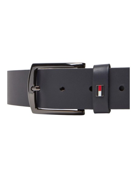 Tommy Hilfiger Ceinture Homme bleue – Cuir véritable