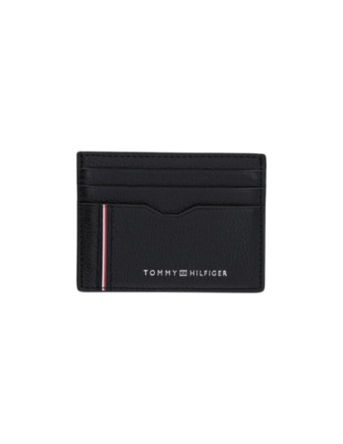 Tommy Hilfiger Portefeuille Homme noir – Style minimaliste