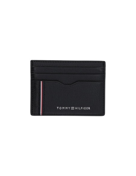 Tommy Hilfiger Portefeuille Homme noir – Style minimaliste