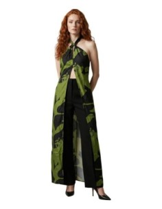 Replay Robe Femme verte – Style floral