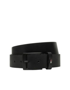 Tommy Hilfiger Ceinture Homme noire – Cuir véritable