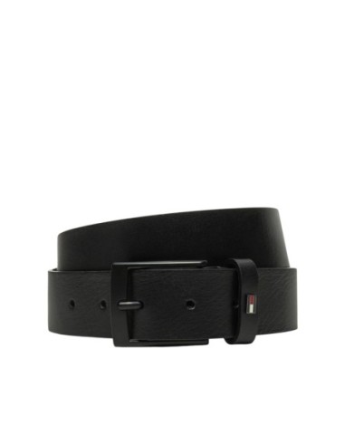 Tommy Hilfiger Ceinture Homme noire – Cuir véritable