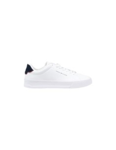 Tommy Hilfiger – Sneakers Homme blanches cuir