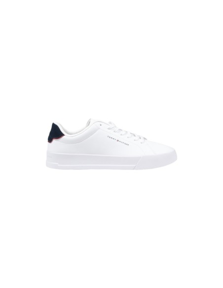 Tommy Hilfiger – Sneakers Homme blanches cuir
