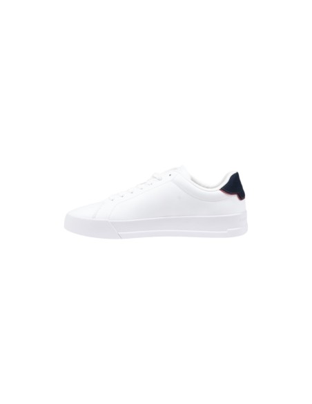 Tommy Hilfiger – Sneakers Homme blanches cuir