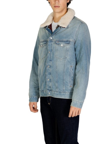 Tommy Hilfiger Veste Homme bleu azur – Élégance moderne