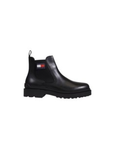 Tommy Hilfiger Bottes Homme noires – Cuir premium