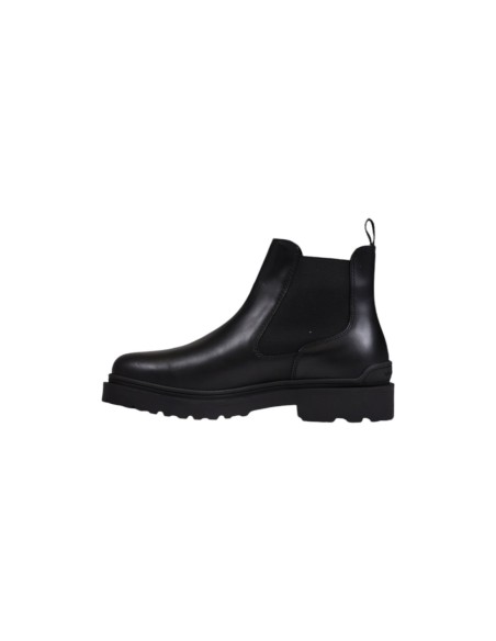 Tommy Hilfiger Bottes Homme noires – Cuir premium