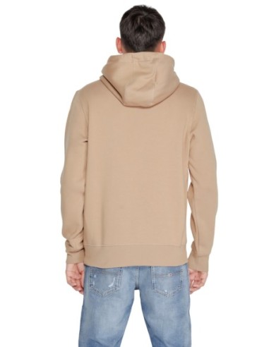 Tommy Hilfiger – Sweat Homme beige imprimé