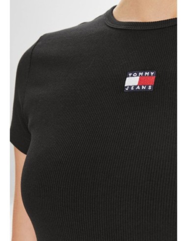 Tommy Hilfiger – T-Shirt Femme noir