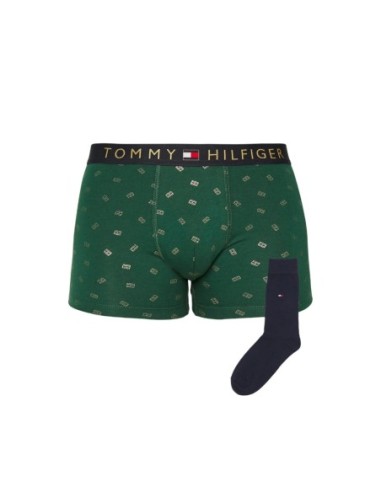 Tommy Hilfiger – Sous-vêtement Homme vert imprimé