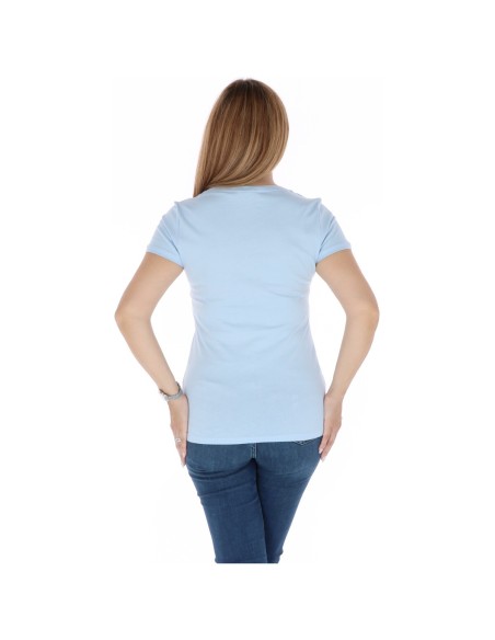 Tommy Hilfiger – T-Shirt Femme bleu azur