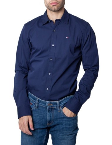 Tommy Hilfiger Chemise Homme bleue – Style polyvalent
